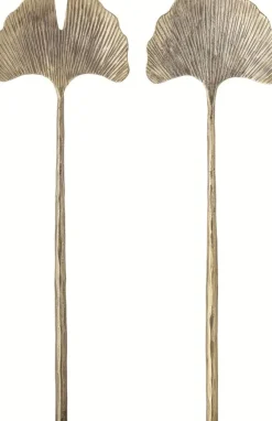 Online Lyas Salatsæt 2 Dele 32 cm, Messing Serveringsbestik