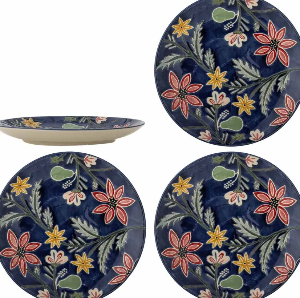 Sale Meredith Tallerken 4 stk. 20,5 cm, Multi Tallerkensæt