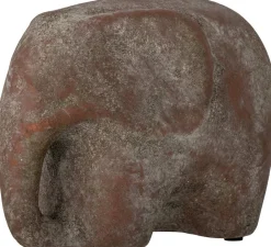 Hot Mun Dekoration 21 cm, Brun Stue|Træfigurer Og Figurer