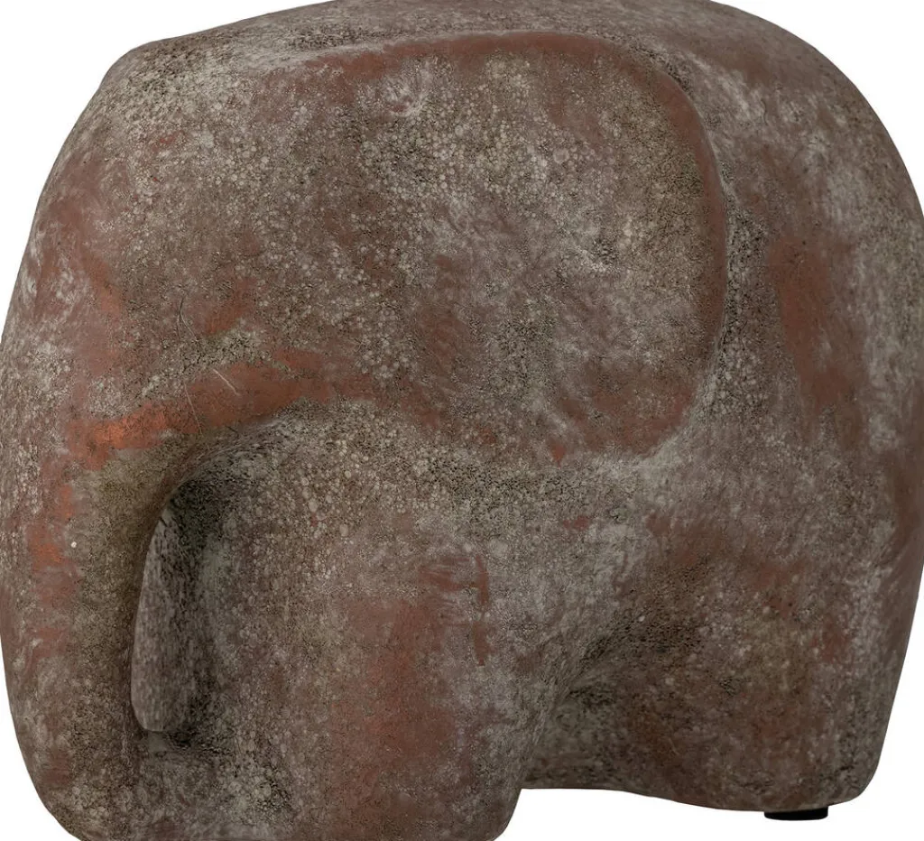 Hot Mun Dekoration 21 cm, Brun Stue|Træfigurer Og Figurer