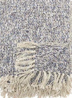 Discount Ocean Plaid 130x160 cm, Blå Plaider Og Tæpper