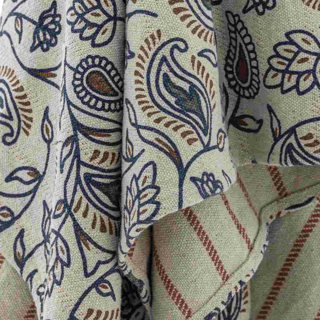 Sale Paisley Plaid 130x160 cm, Multi Plaider Og Tæpper