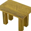 Best Porir Sidebord H24 cm, Gul Borde