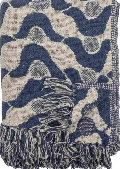 Best Santena Plaid 130x160 cm, Blå Plaider Og Tæpper
