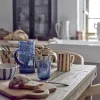 Sale Tabby Drikkeglas 4 stk. 33 cl, Blå Vandglas