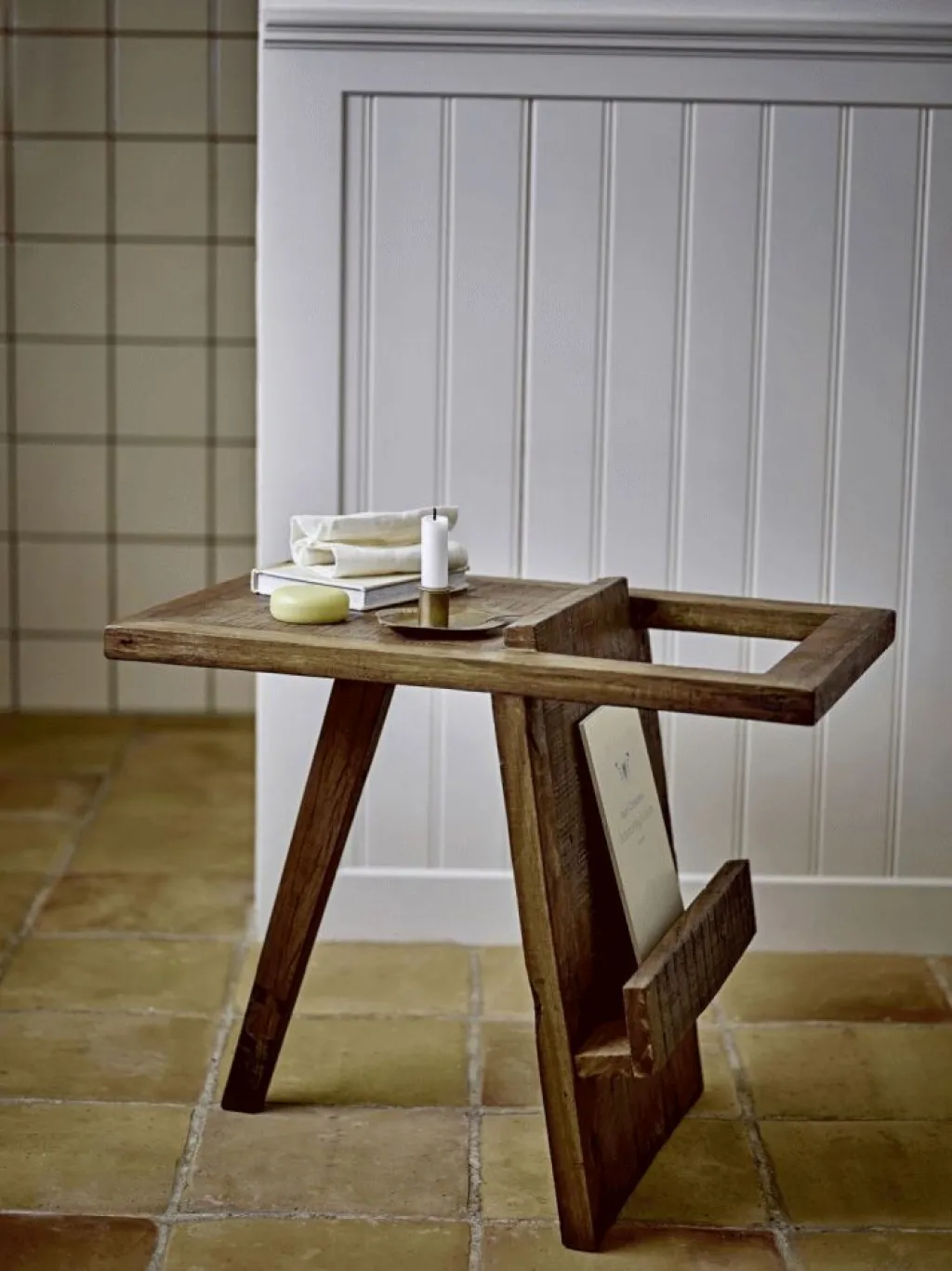 Outlet Villum Sidebord H48 cm, Genanvendt Træ Borde