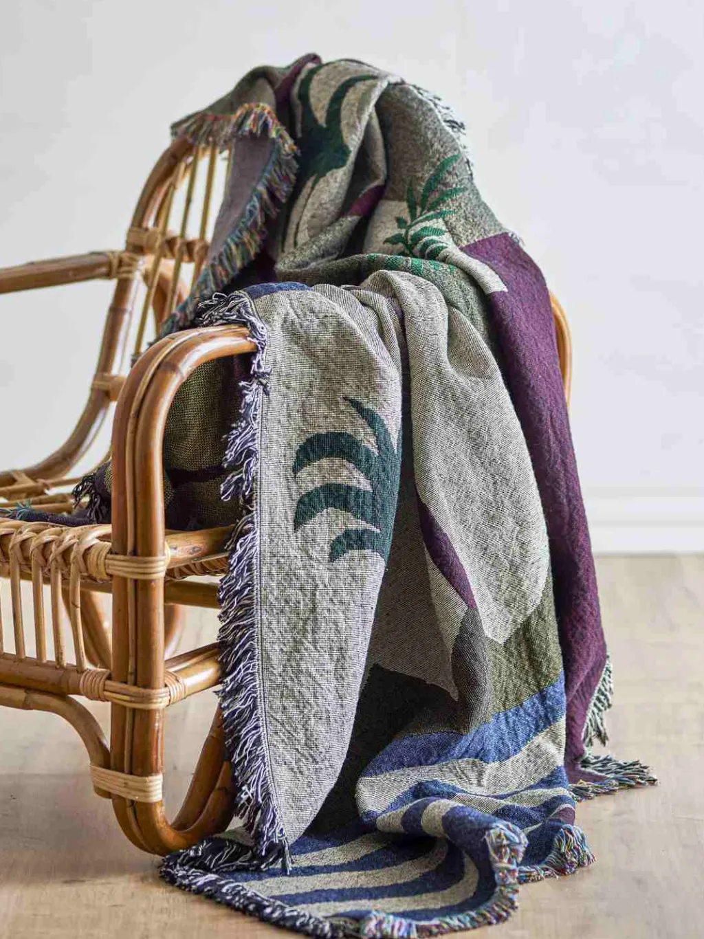 Creative Collection Plaider Og Tæpper > Vinay Plaid 130x160 cm, Multi