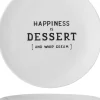 Creative Collection Desserttallerkener > Wendy Tallerken 15 cm, Happiness Is Dessert (And Whip Cream)