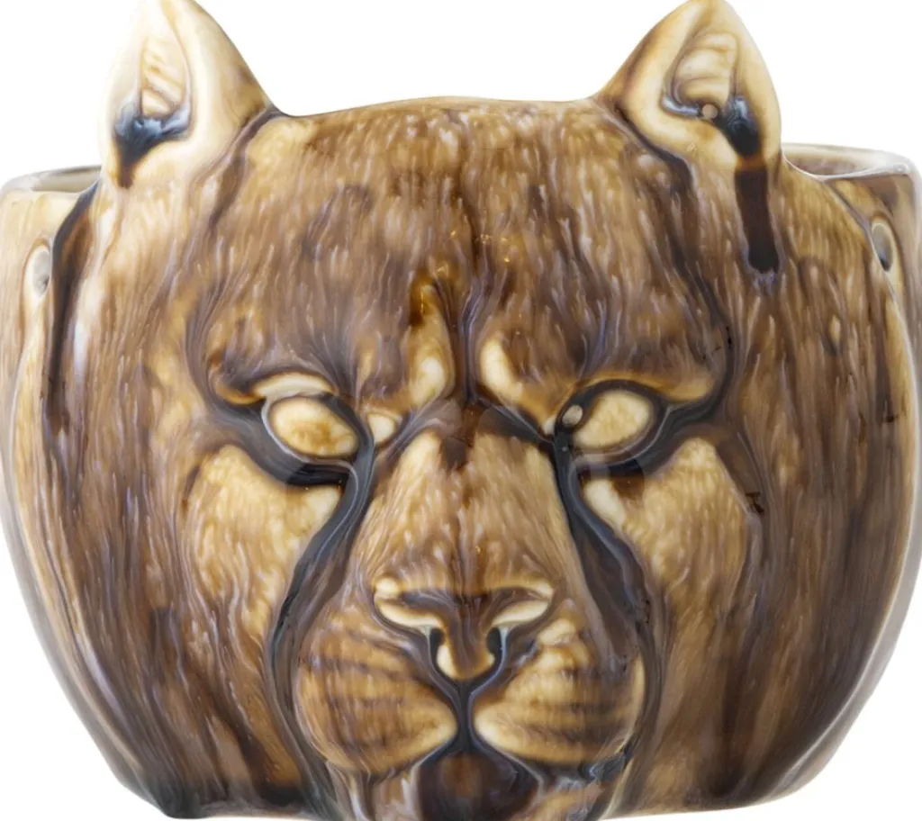 Creative Collection Stue|Urtepotter Og Krukker > Abner Urtepotteskjuler H9,5 cm, Brun