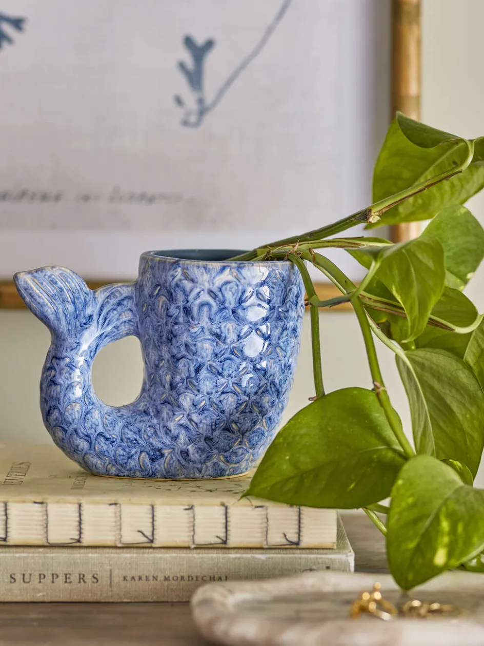 Discount Creative Collection Ariella Vase H12 cm, Blå