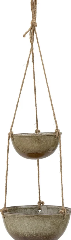 Clearance Barti Skål Hængende 50 cm, Brun Stue|Urtepotter Og Krukker