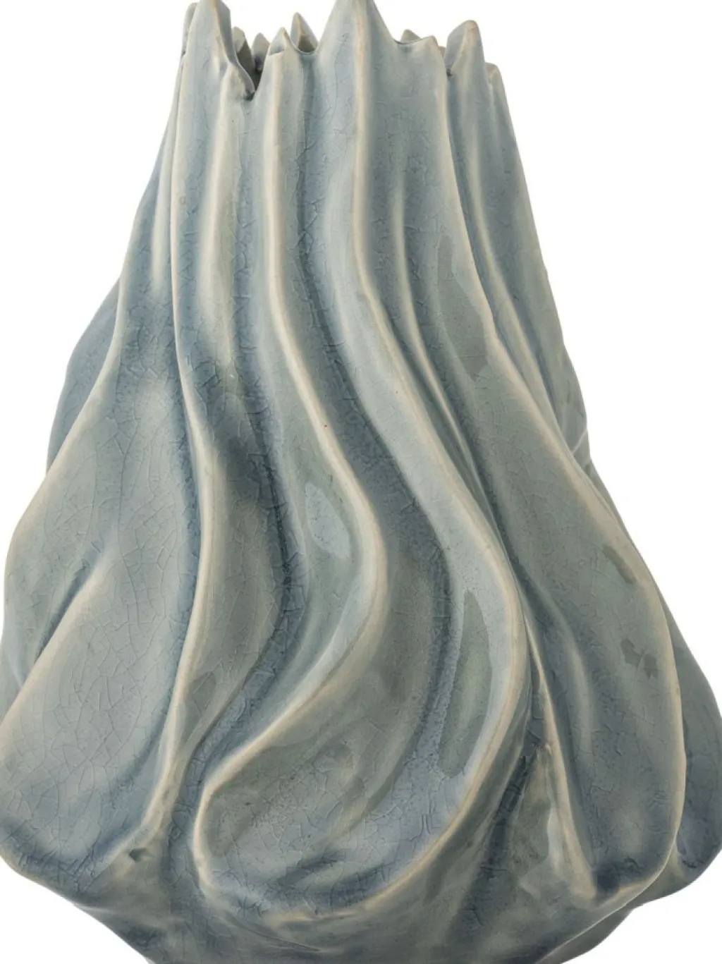 Dilara Vase H18 cm, Blå Vaser