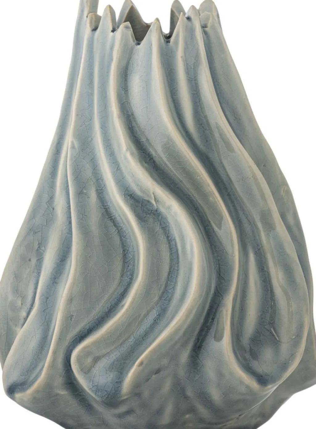 Dilara Vase H18 cm, Blå Vaser