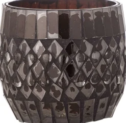 Creative Collection Fyrfadsstager > Evaline Fyrfadsstage H8 cm, Brun