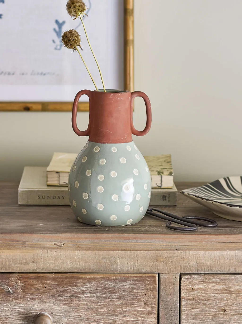 Creative Collection Stue|Vaser > Hercule Vase H20 cm, Grøn