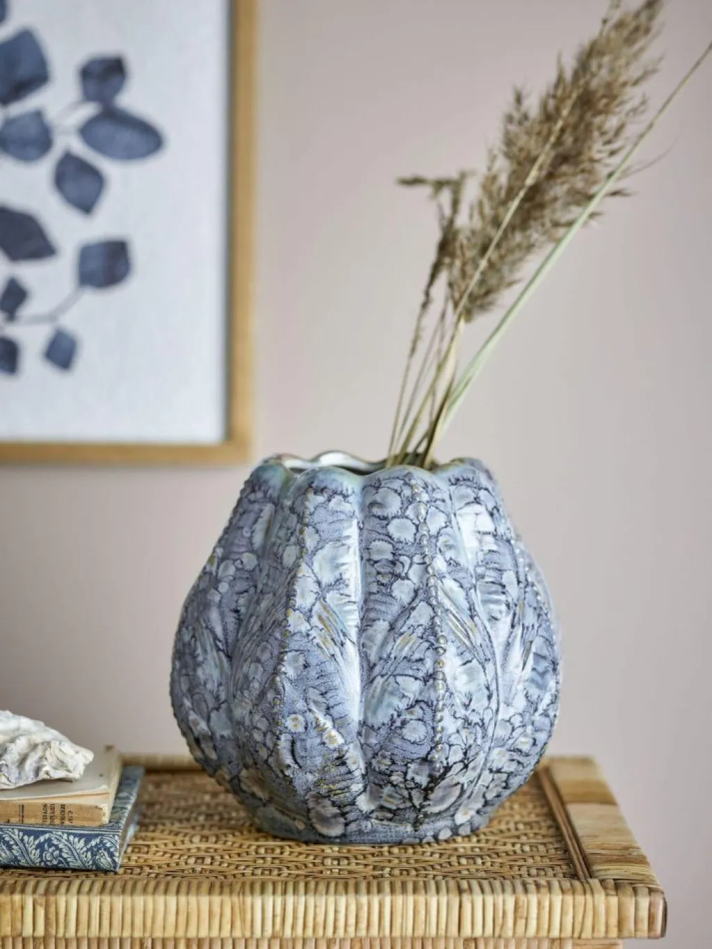 Sale Hetty Vase H19,5 cm, Blå Stue|Vaser