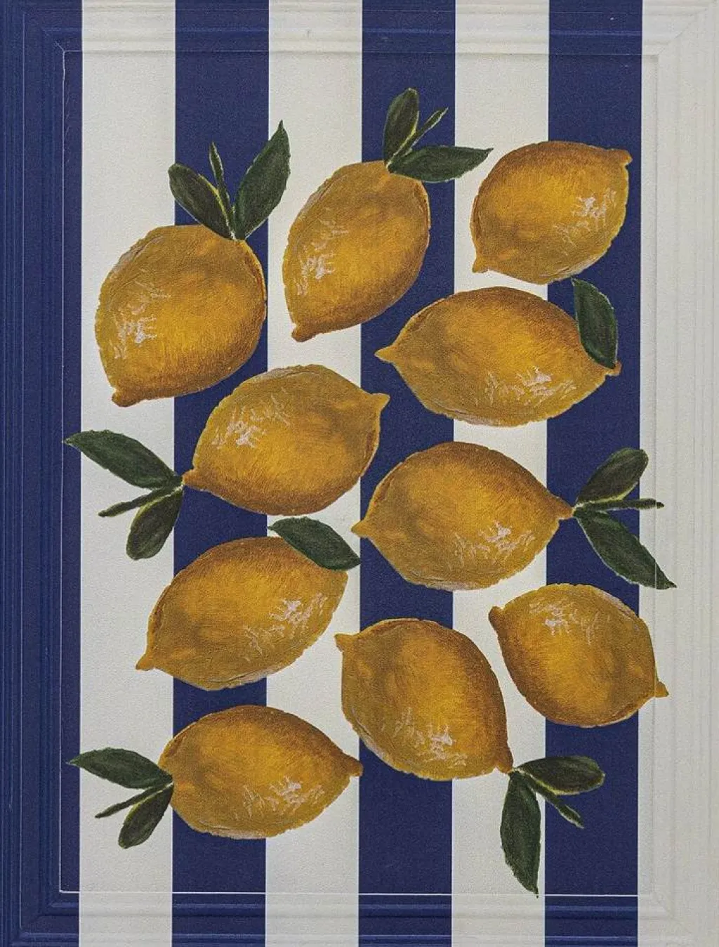 Sale Limone Illustration m. Ramme 30x40 cm, Multi Vægdekorationer Og Plakater