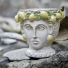 Creative Collection Stue|Urtepotter Og Krukker > Limone Urtepotteskjuler H16 cm, Gul
