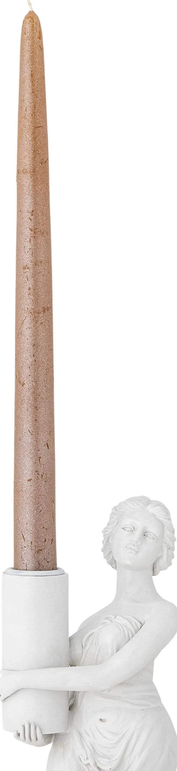 Hot Medea Lysestage H, Hvid Lysestager
