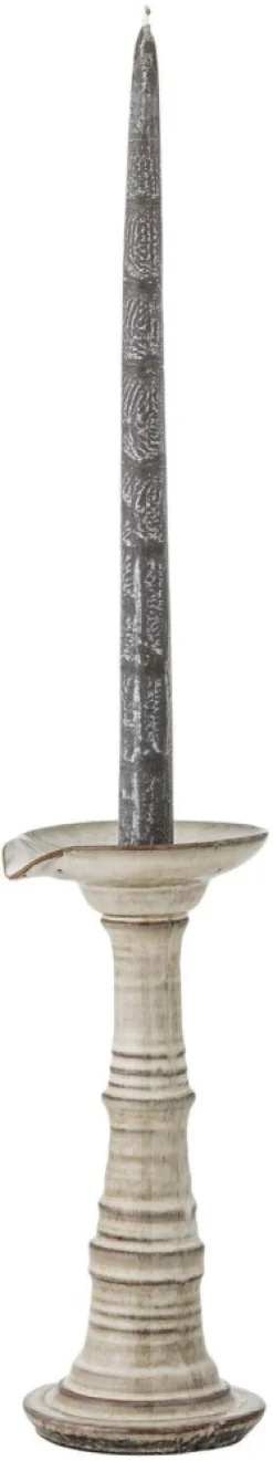 Outlet Rigby Lysestage H25 cm, Grå Lysestager