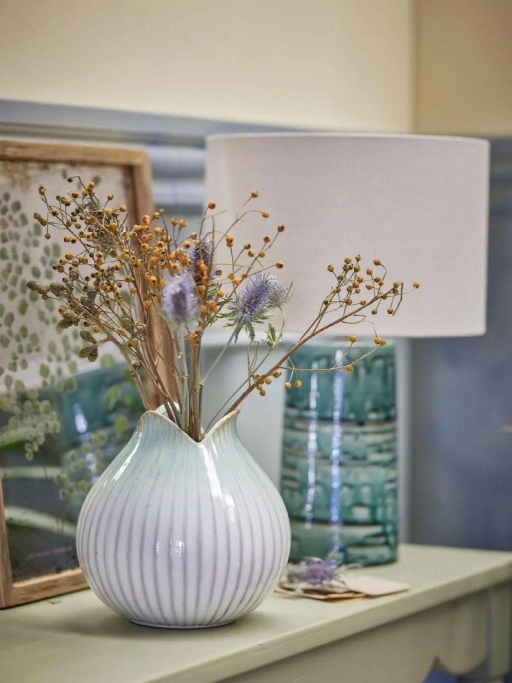 Best Skylar Vase H19,5 cm, Grøn Stue|Vaser