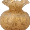 Thebe Vase H12 cm, Orange Stue|Vaser