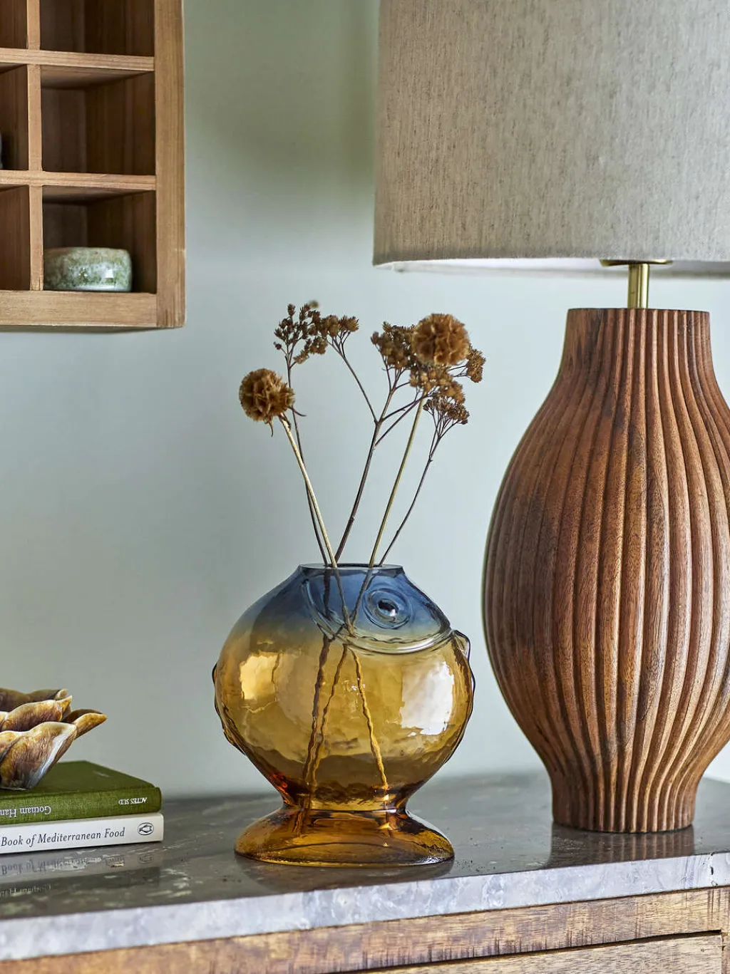 Creative Collection Stue|Vaser > Varga Vase H16 cm, Gul