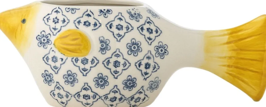 Bloomingville Urtepotter Og Krukker > Creative Collection Wrenna Urtepotteskjuler H9 cm, Multi
