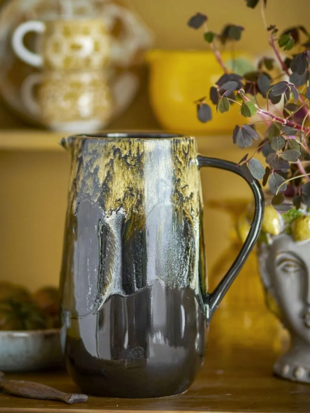Creative Collection Stue|Vaser > Wyatt Vase H22,5 cm, Brun