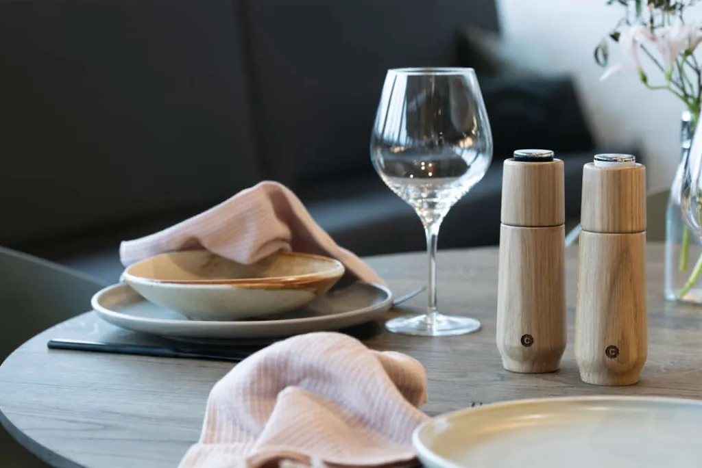 CrushGrind Salt Og Peber|Salt Og Peber > Champagne Kværnsæt H17 cm, Eg