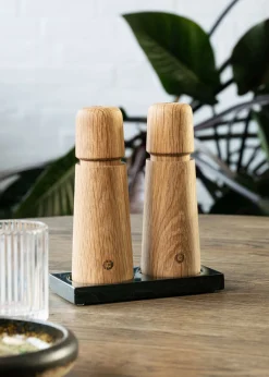 CrushGrind Salt Og Peber|Salt Og Peber > Tabletopper Bakke til 2 Kværne 15 cm,