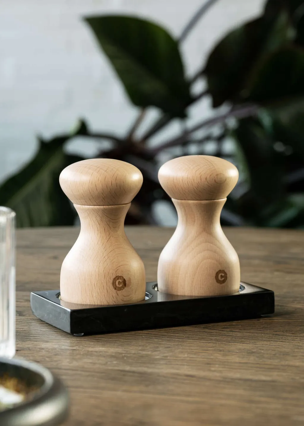 CrushGrind Salt Og Peber|Salt Og Peber > Tabletopper Bakke til 2 Kværne 15 cm,