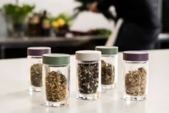 CrushGrind Opbevaring Til Køkkenet|Opbevaringskrukker Og -Glas > Vaasa Krydderiglas 2 stk. H10 cm, Parsley