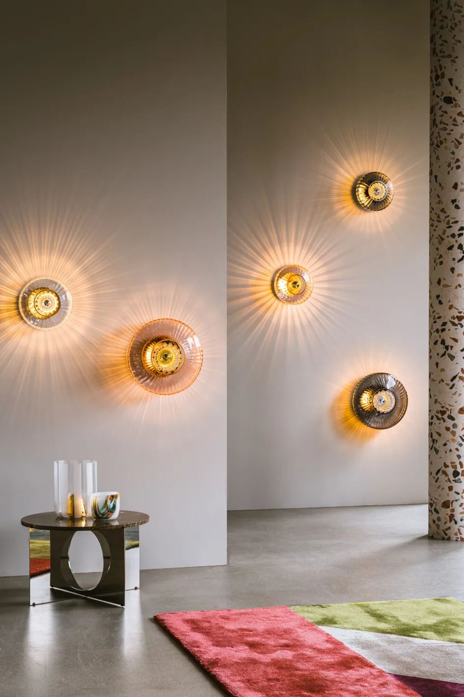 Outlet Design By Us New Wave Optic Væglampe , Smoke