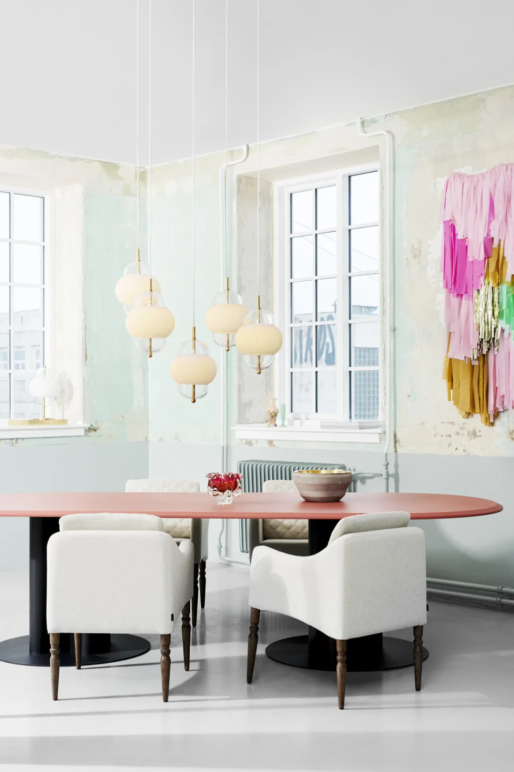 Design By Us Lamper Til Kontoret|Lamper Til Køkkenet > Shahin Pendel , Opal/Messing