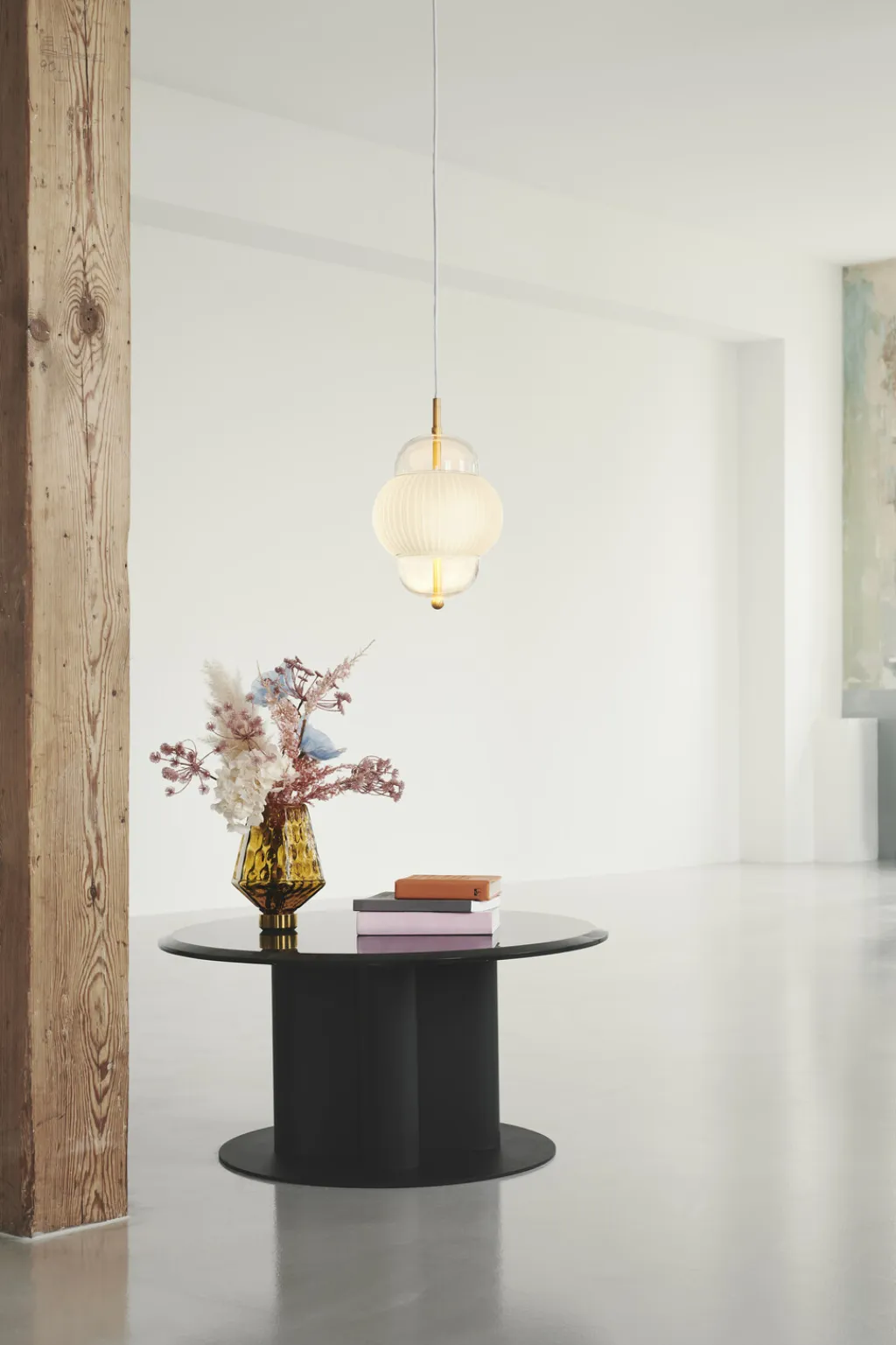 Design By Us Lamper Til Kontoret|Lamper Til Køkkenet > Shahin Pendel , Opal/Messing