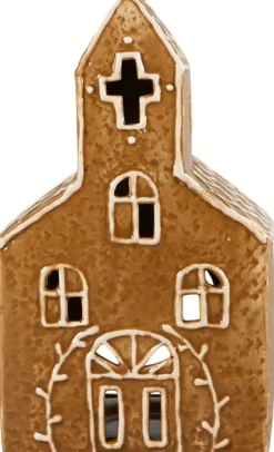 Det Gamle Apotek Lyshuse > Lyshus H16,2 cm, Brun