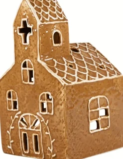 Det Gamle Apotek Lyshuse > Lyshus H16,2 cm, Brun