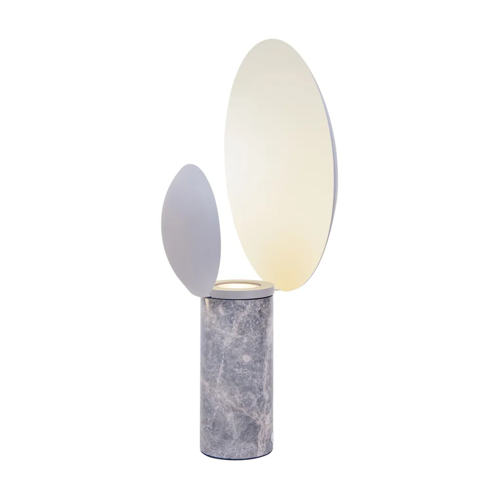 DFTP Lamper Til Kontoret|Lamper Til Soveværelset > Caché Bordlampe H49 cm, Mat Grå
