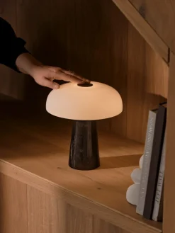 Online DFTP Glossy Mini Trådløs Bordlampe LED H24 cm, Sort