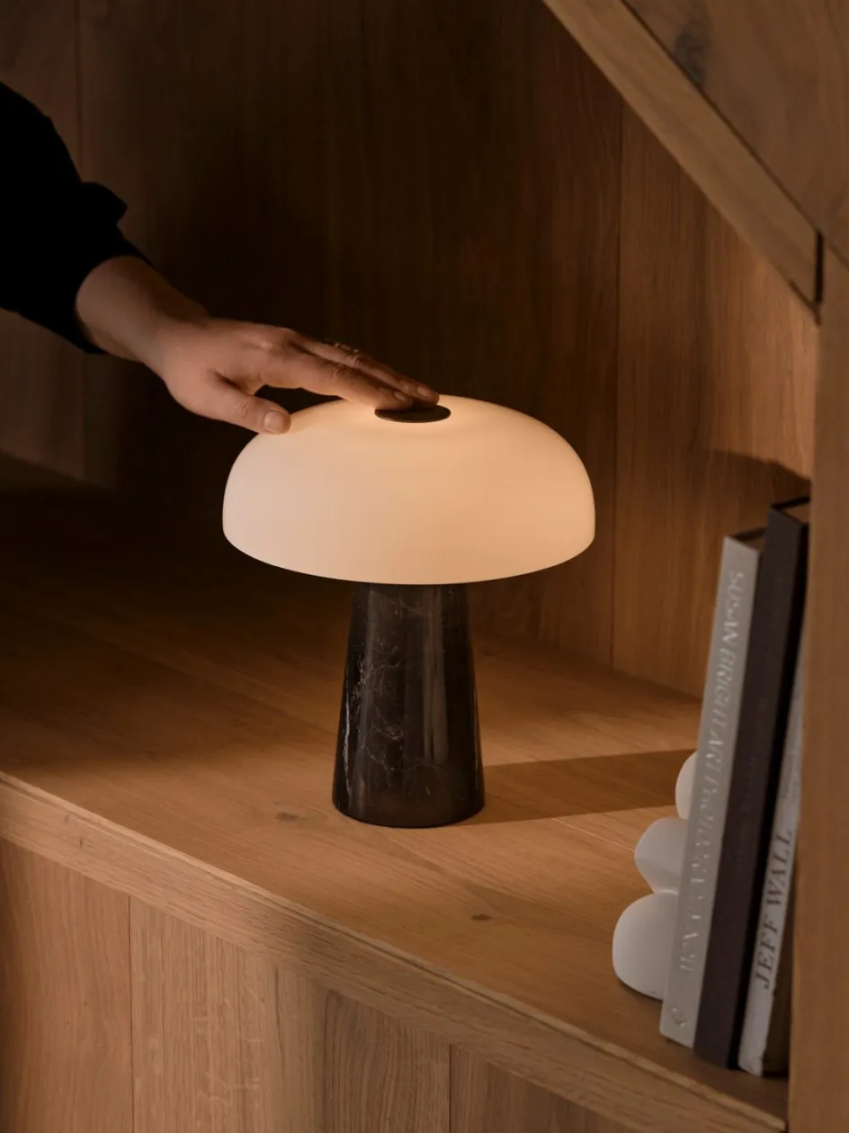 Online DFTP Glossy Mini Trådløs Bordlampe LED H24 cm, Sort