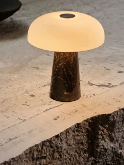 Glossy Mini Trådløs Bordlampe LED H24 cm, Bordlamper|Trådløse Lamper