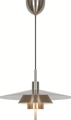 Clearance DFTP Latika Pendel Ø45 cm, Børstet Krom