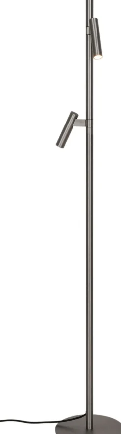 Hot DFTP Makoto Gulvlampe H150 cm, Satin Krom
