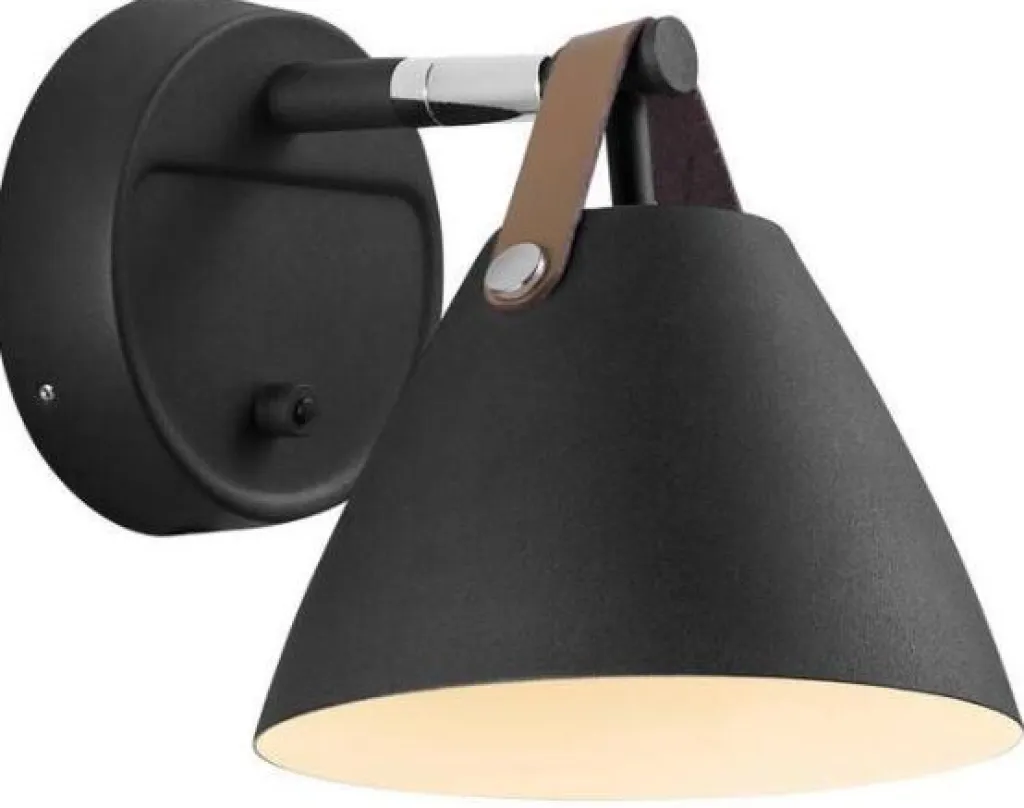 DFTP Lamper Til Soveværelset|Lamper Til Køkkenet > Strap Væglampe 21,5 cm,