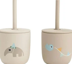 Outlet Celebration Kop 2 stk. 120 ml., Sand Børn Børneglas Og Kopper|Børneglas Og Kopper