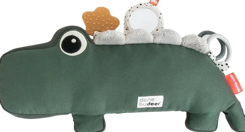 Børn Done By Deer Baby- Og Småbørnslegetøj > Croco Aktivitetslegetøj 41x18 cm,
