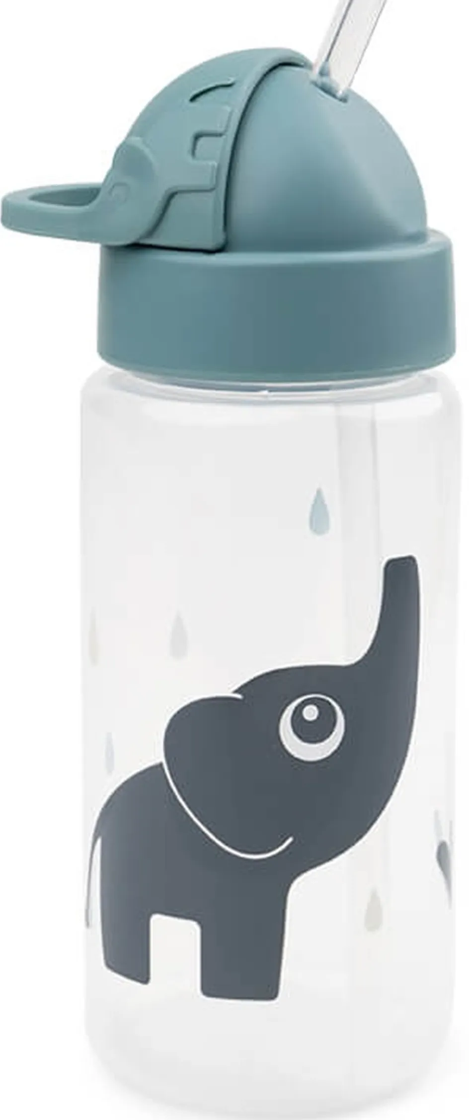 Clearance Done By Deer Elphee Drikkedunk m. Sugerør 350 ml, Blå