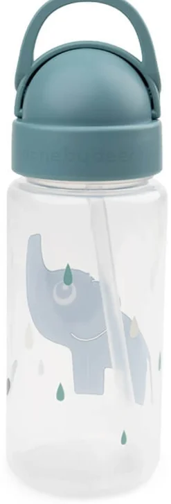 Clearance Done By Deer Elphee Drikkedunk m. Sugerør 350 ml, Blå