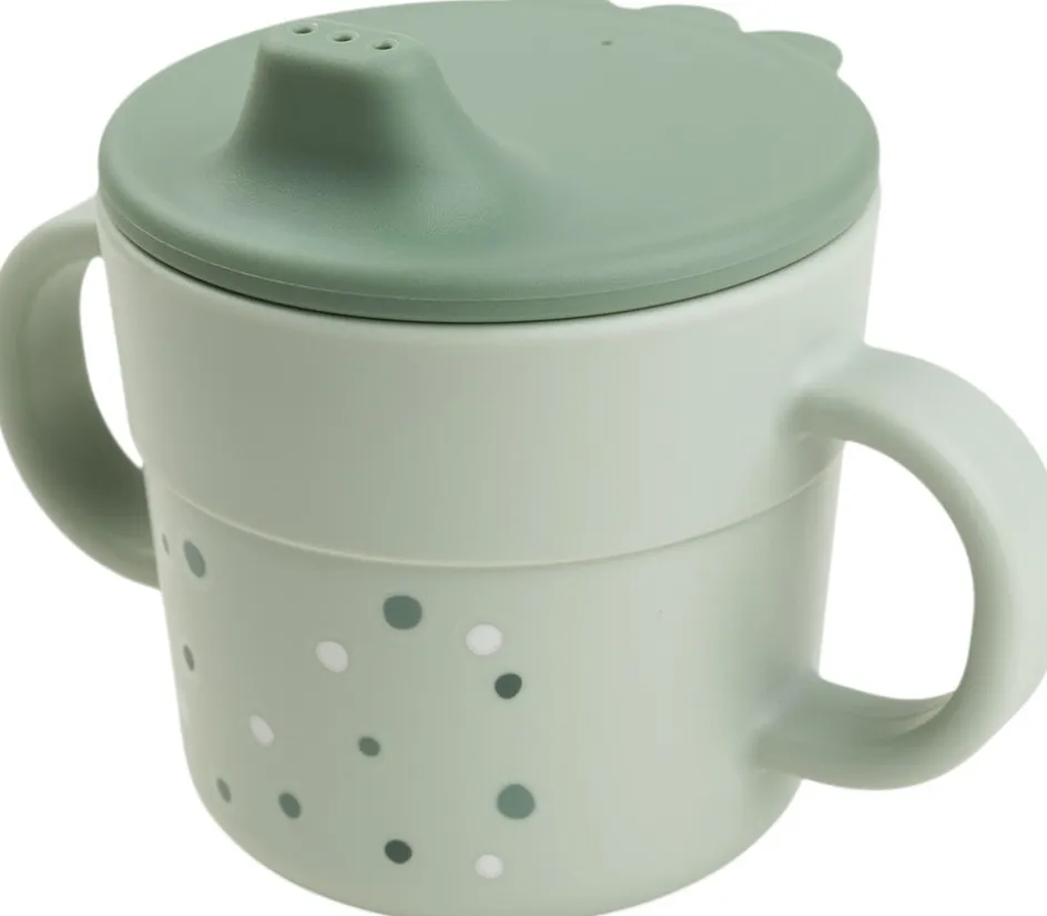 Outlet Done By Deer Happy Dots Tudkop 215 ml, Grøn